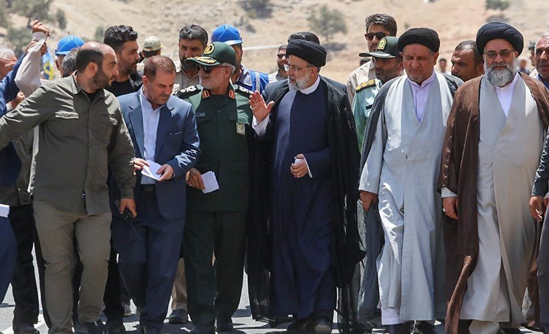 گزارش تصویری از افتتاح پروژه بزرگ و ملی محور ترانزیتی «پاتاوه - دهدشت» با حضور رئیس جمهور